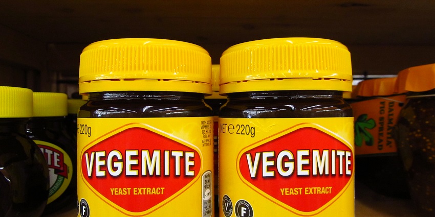 Image of two jars of Vegemite, known as one of the popular things to buy in Australia.