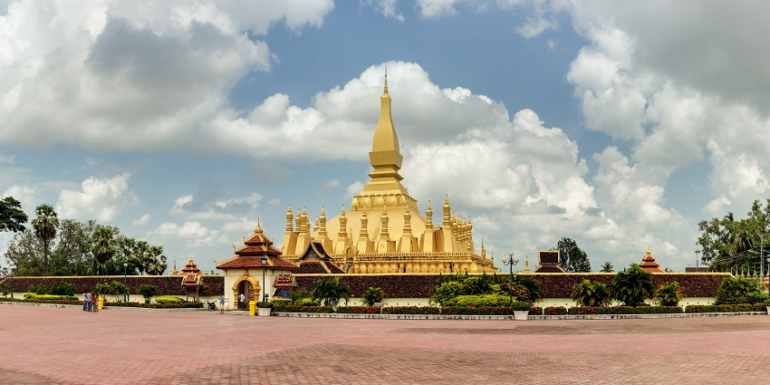 Vientiane’s calm vibes and Mekong sunsets are peaceful places to visit near Malaysia.