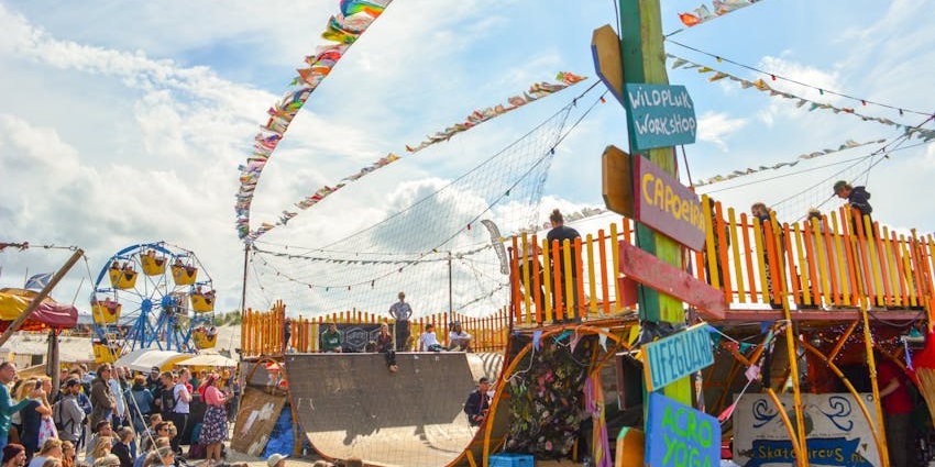 Visit adventurous parks in Dubai in August offering thrilling rides.
