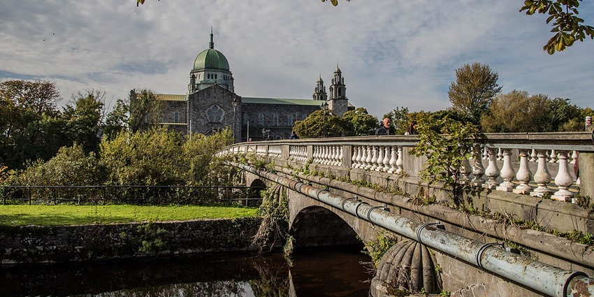 Admire the stained-glass windows of one of Ireland’s youngest but grandest cathedrals.