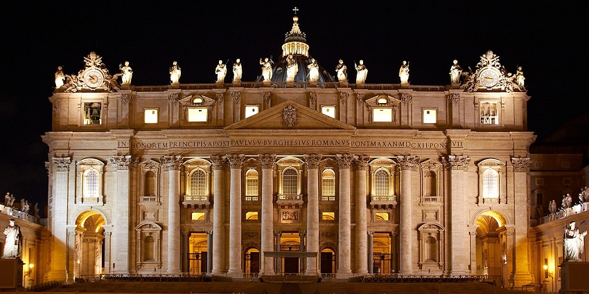 St. Peter's Basilica under the vibrant summer skies- top things to do in Rome in August