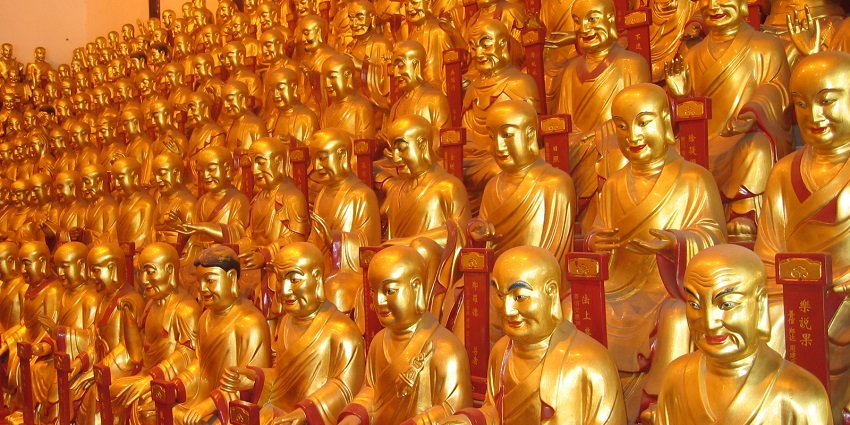 Explore the 500 Lohan Temple, a serene highlight among the top things to do in Bintan