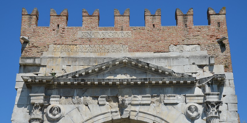 Visiting the ancient Arch of Augustus is one of the top things to do in Rimini today.