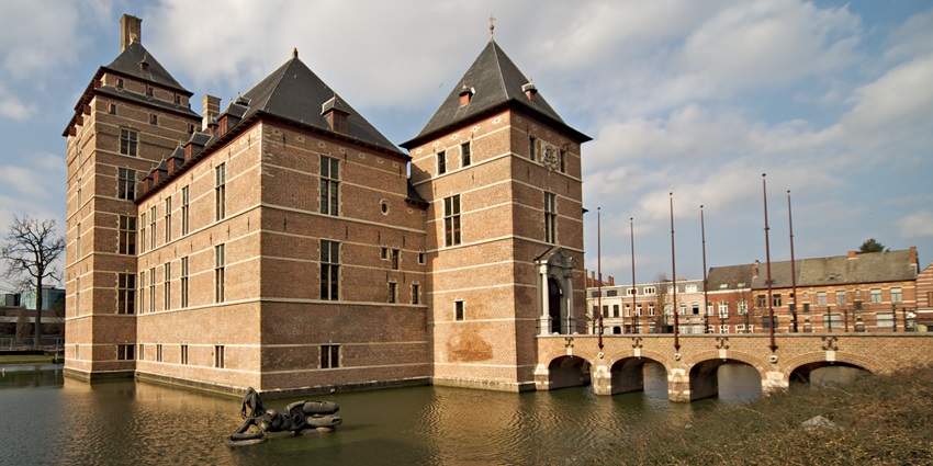 A castle in Turnhout that once belonged to the Dukes of Brabant now serves as a courthouse.