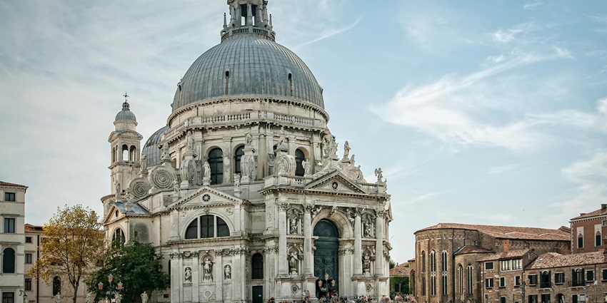 An image of the Church of Saint Nicholas in Amalfi showcasing its historic architecture.