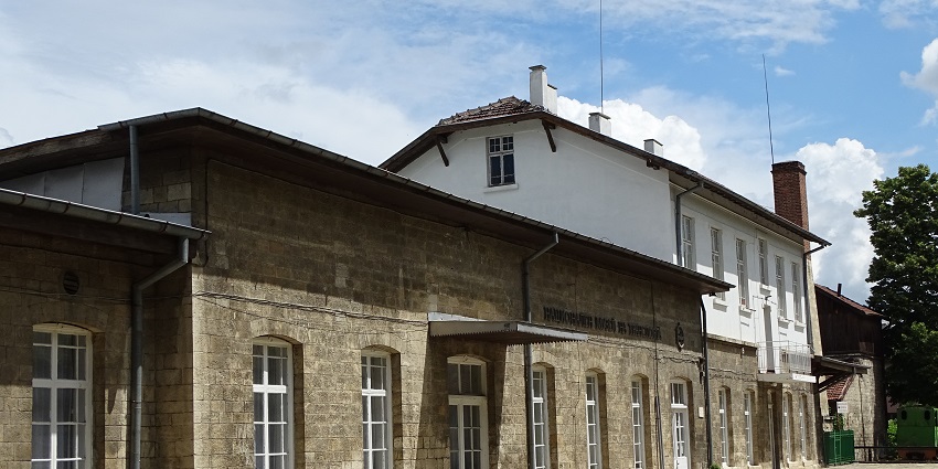 Explore the National Transport Museum in Ruse, Bulgaria, showcasing railway history