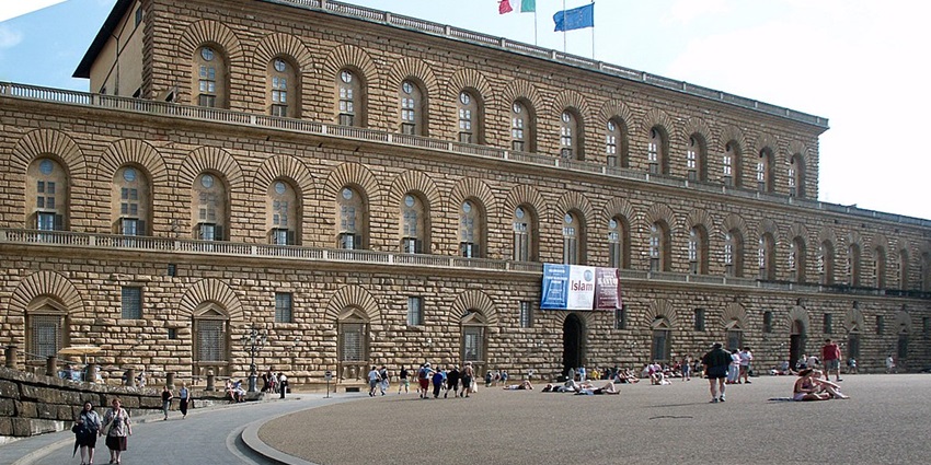 Image of Pitti Palace in Florence, among the best things to do in Florence in June.