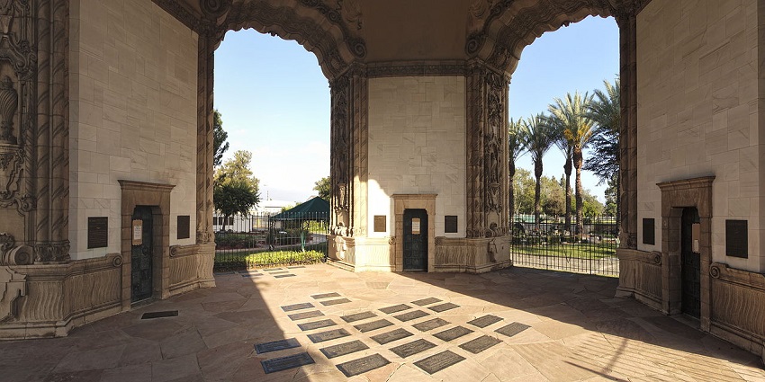 Portal of the Folded Wings, a unique aviation tribute and one of Burbank’s landmarks.