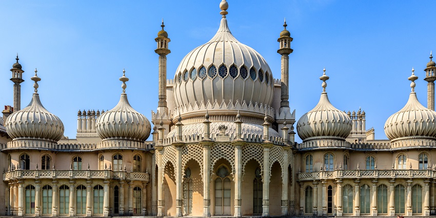 Tour the Royal Pavilion, a former royal palace, which is among the best things to do in Brighton.