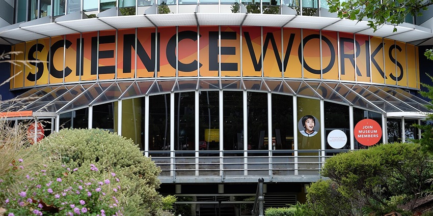 An image of the exterior of the ScienceWorks, one of the things to see in Ashland.