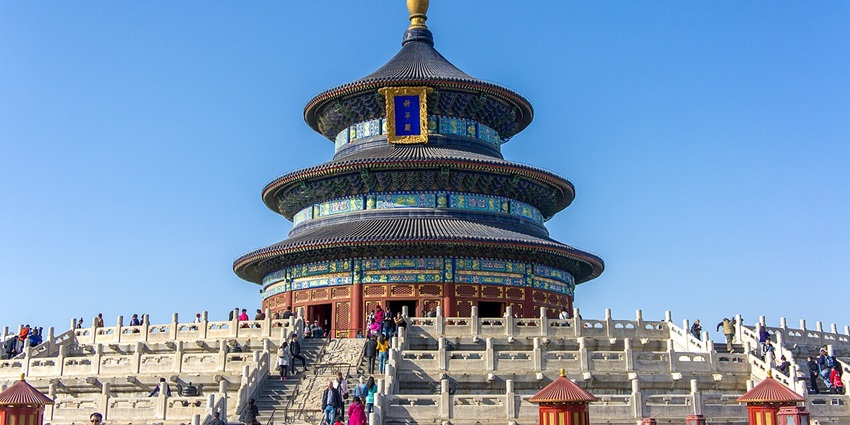 The Temple of Heaven's Hall of Prayer is one of the things to see in Beijing in February.