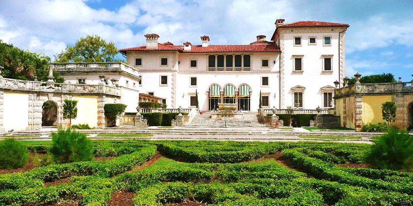 A grand estate with lush gardens and fountains, Vizcaya is one of the most elegant places near Miami.