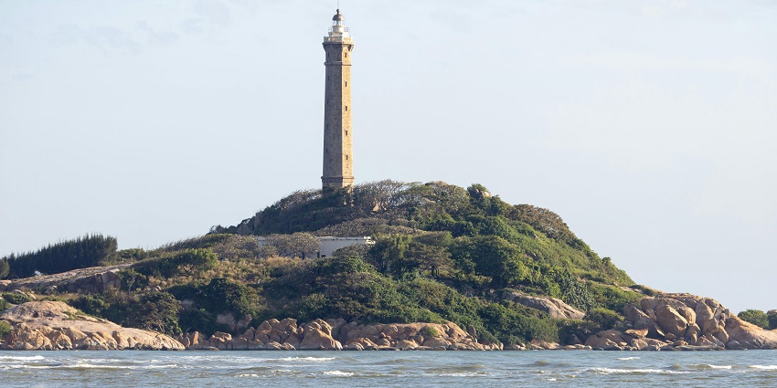 Image of the Vung Tau lighthouse, one of the best attraction in the city