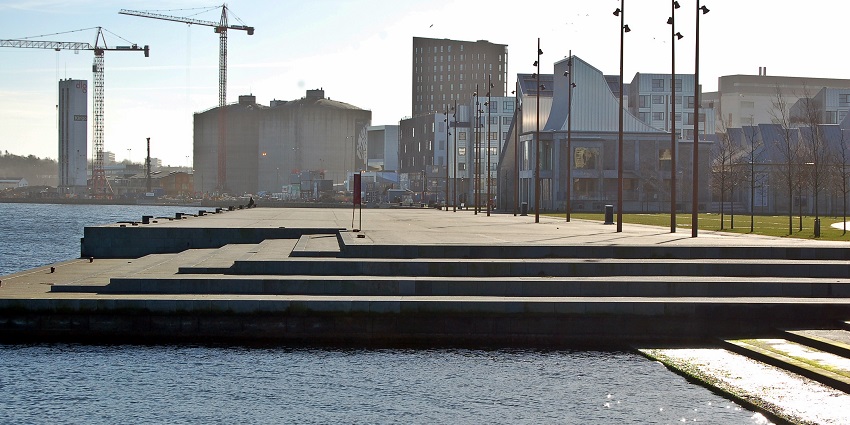 Image of Aalborg’s waterfront, a highlight among the best things to do in Aalborg.
