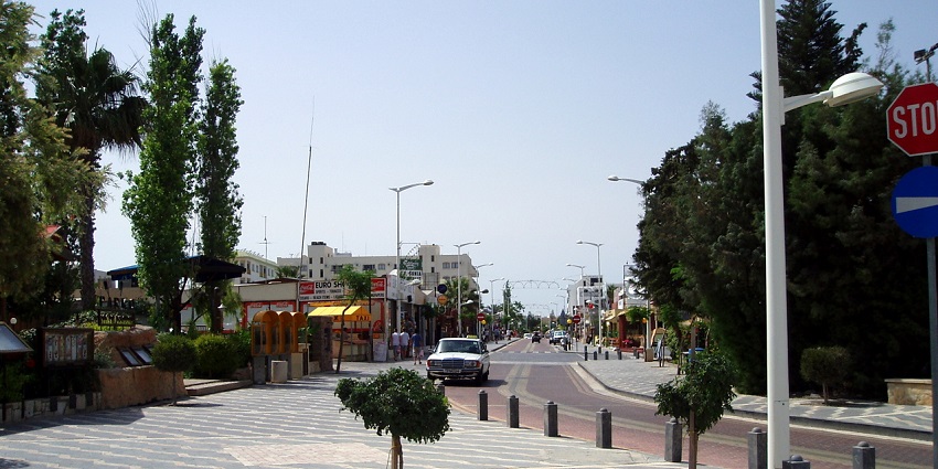 Wander through Protaras Main Strip, a relaxing thing to do in Protaras Cyprus