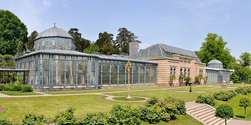 Moorish Villa at Wilhelma Zoo, Moorish architecture combined with botanical gardens.
