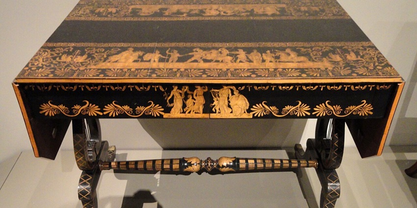 Explore the intricate craftsmanship of a beautifully preserved 1920s antique Chinese offering table.