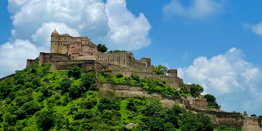 Achalgarh Fort with ancient stone walls and scenic views in Mount Abu, Rajasthan