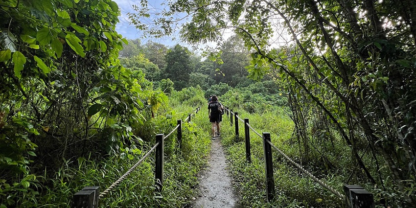 Addu Nature Park in Addu Atoll, one of the best places to visit in Maldives in September