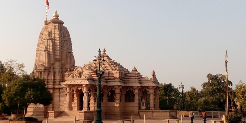 Mahadev temple in Ahmedabad showcasing intricate architecture and spiritual heritage of the city.