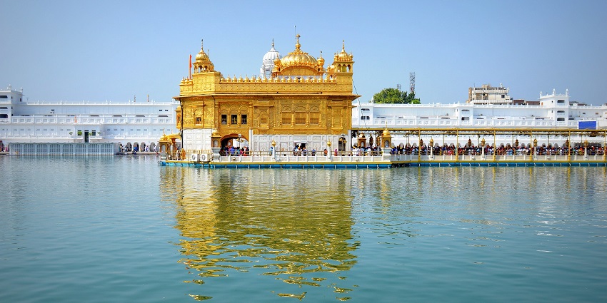 Golden Temple is one of the best places to visit in Amritsar in April, a spiritual hub for Sikh pilgrims.