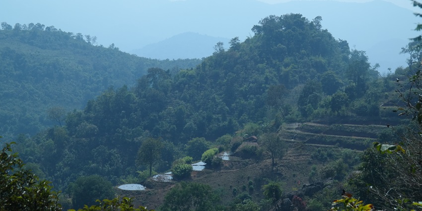 Misty hills of Araku Valley, one of the places to visit in Andhra Pradesh in November