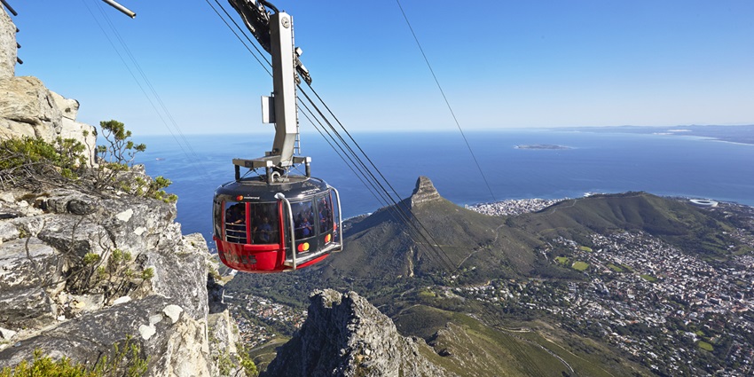 The things to do in Western Cape include enjoying sweeping views of Cape Town.