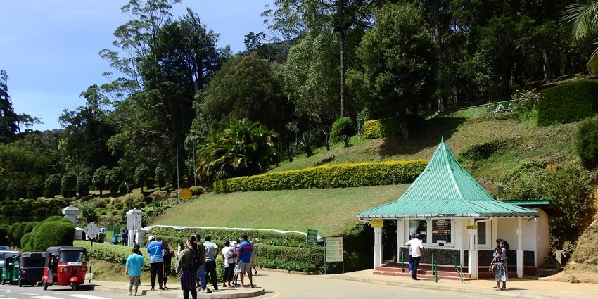 Hakgala Botanical Garden, one of the historical places in Sri Lanka related to Ramayana
