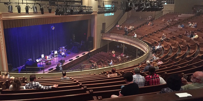Guests attending a live concert in the historic Ryman Auditorium, known as the Mother Church of Country Music, is among the best things to do in Nashville in July.