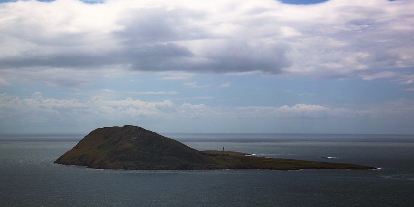 Peaceful Bardsey Island, with a lighthouse, is among the best islands in the UK.