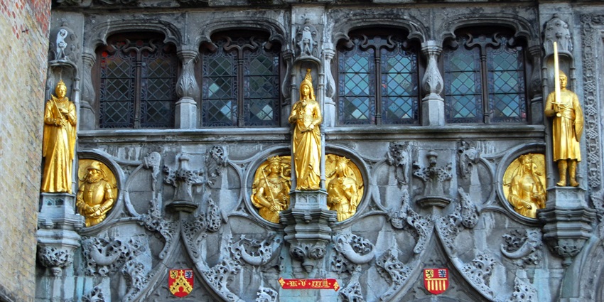 The Basilica of the Holy Blood, though smaller in scale, is one of the sacred monuments