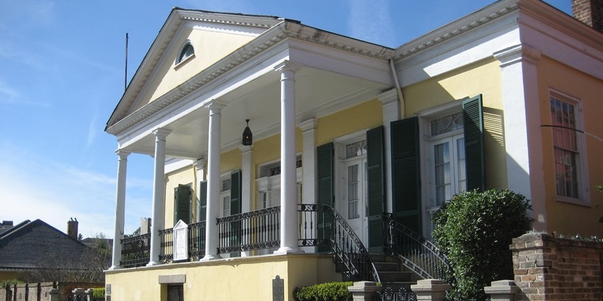 Beauregard-Keyes House, formerly the residence of General P.G.T. Beauregard and later writer Francis Parkinson Keyes.