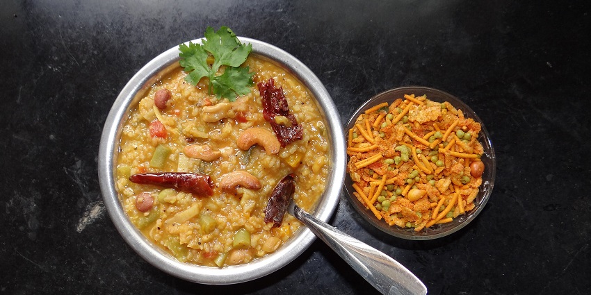 Bisi Bele Bath, a rich, hearty rice-lentil dish, is Bangalore’s most famous meal.