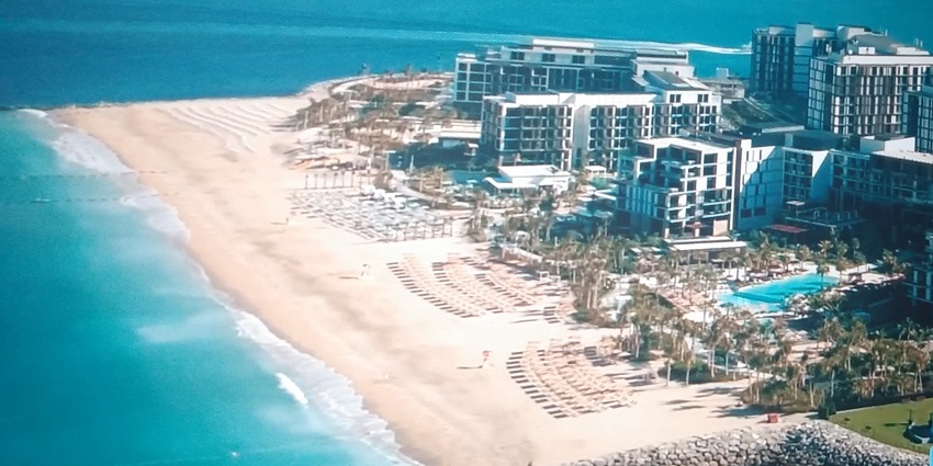 A luxurious beachfront resort on Bluewaters Island, one of the premier islands in the UAE, offering stunning views of the Arabian Gulf.