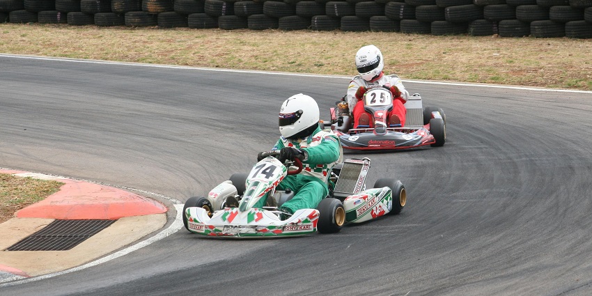 High-speed go-kart racing in an exciting indoor arena with a competitive vibe, one of the things to do in Elkridge MD.
