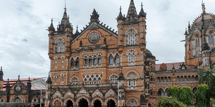 Chhatrapati Shivaji Maharaj Terminus is one of the places to visit in Mumbai in October.