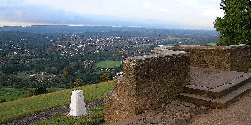 Things to do in Dorking include exploring the grassy slopes of Box Hill with countryside views.