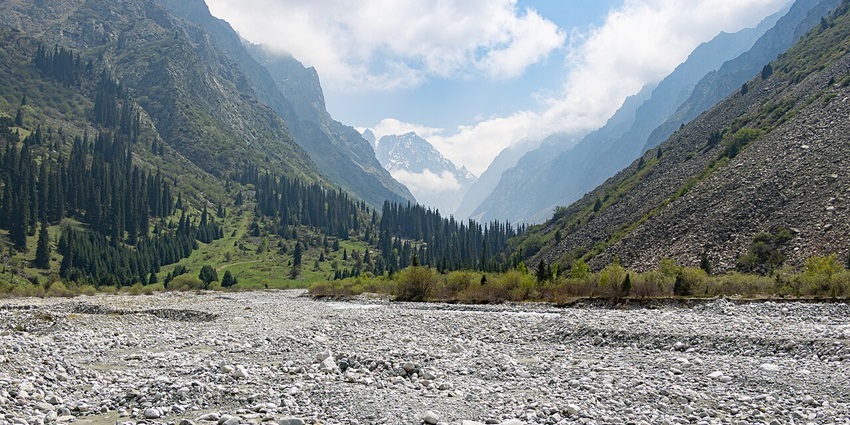 Things to do in Bishkek include hiking through scenic alpine landscapes on Ala Archa’s breathtaking trails.