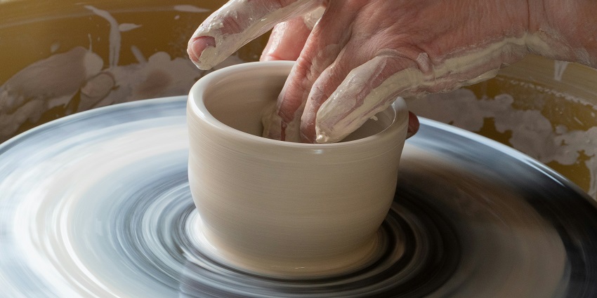 Pottery making in Auroville – showcasing what is Auroville famous for in arts and culture
