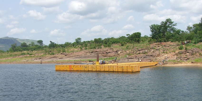 Cruise Lake Volta to reach Dodi Island with music, dancing, and scenic views.