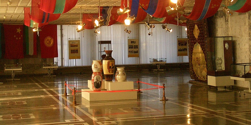Things to do in Bishkek include exploring Kyrgyzstan’s evolution through exhibits and artefacts at the National Museum.