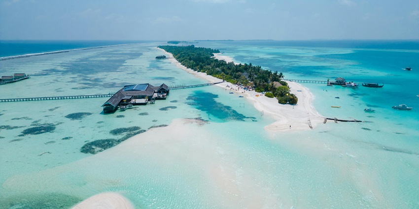 Thinadhoo Island, Vaavu Atoll one of the best islands to explore in Maldives in September