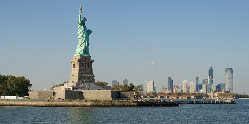 Ellis Island and Statue of Liberty are the best historical places in the USA.