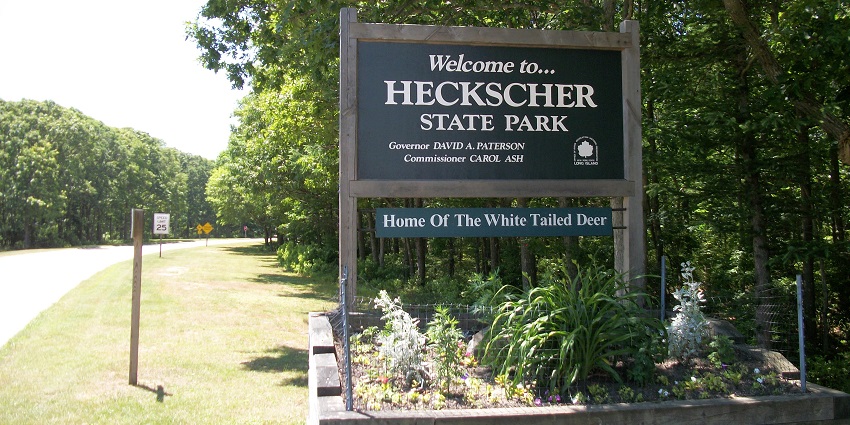 One of the things to do in East Islip include biking or hiking at the Heckscher State Park