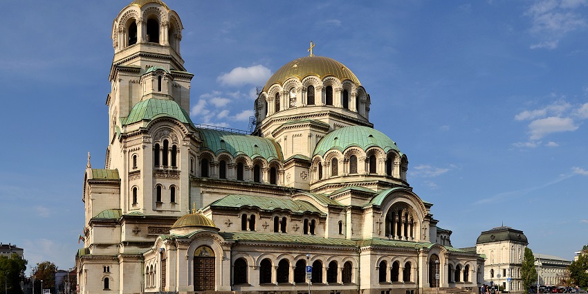 Things to do in Bulgaria include exploring the golden domes and grand interiors of the iconic Orthodox cathedral in Sofia.