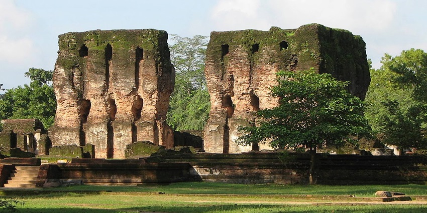 Walk through the ancient ruins of Polonnaruwa, once a grand capital of Sri Lanka.