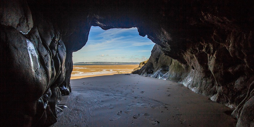 Exploring the historic underground Dorking Caves, one of the top things to do in Dorking.