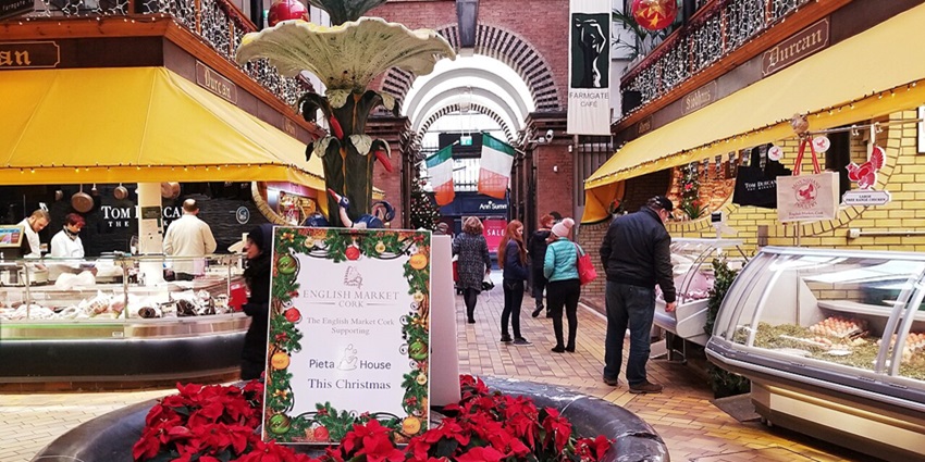 Things to do in Cork include browsing fresh produce and gourmet foods inside the market.