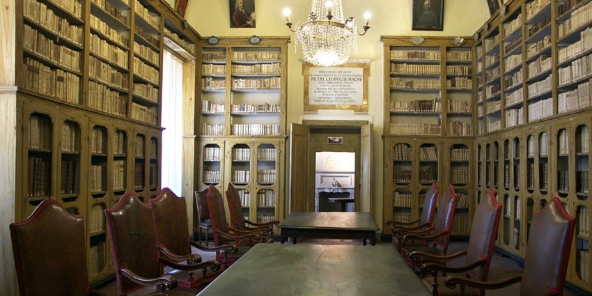 Things to do in Cortona include exploring Etruscan artefacts and art in a historic building.