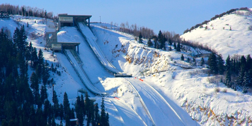 Things to do in Salt Lake City in December include winter sports or Olympic memorabilia.